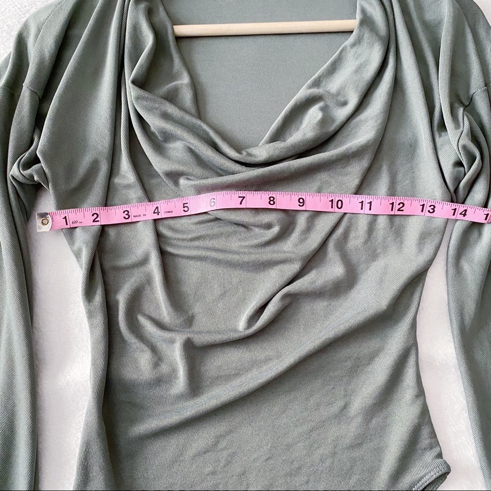 Zara Cowl Neck Bodysuit - Picture 7 of 12